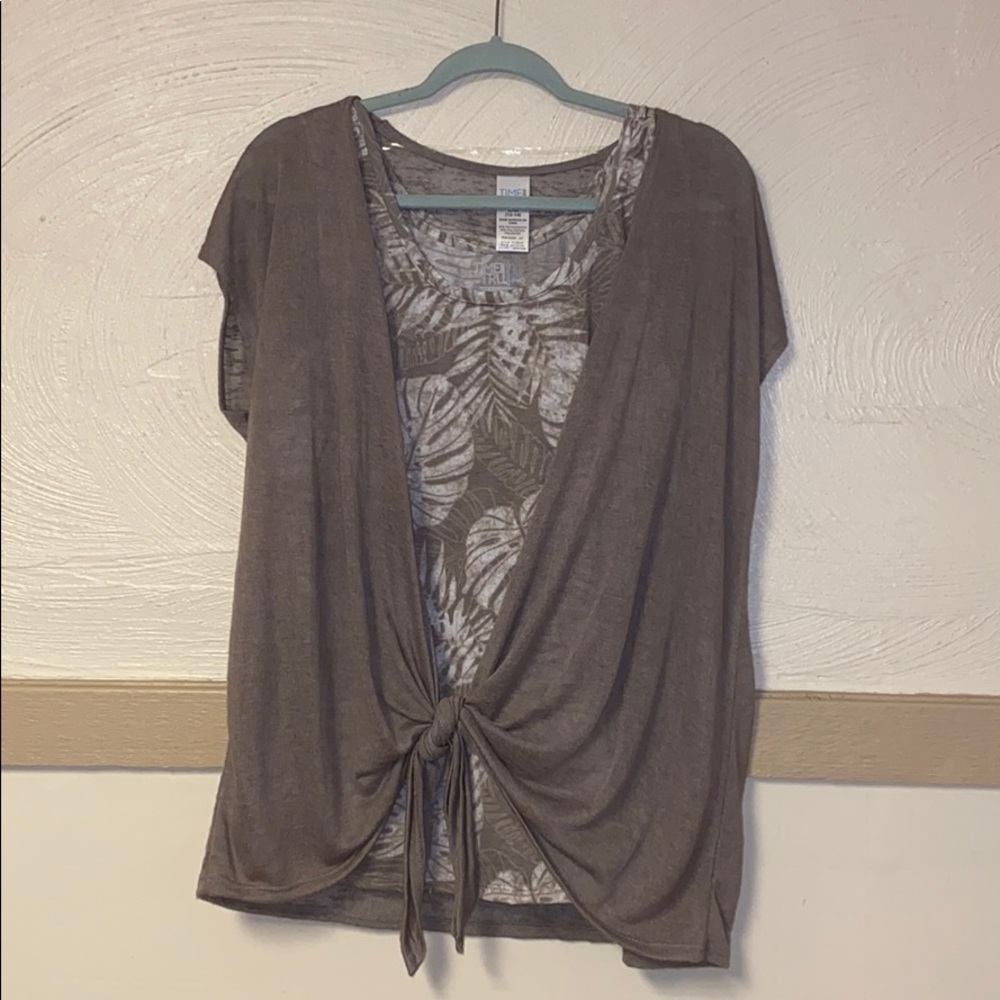 Tank Top and Light Cardigan